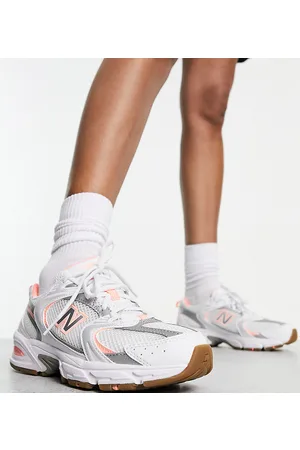 New Balance In esclusiva per ASOS - - 530 - Sneakers bianche e rosa