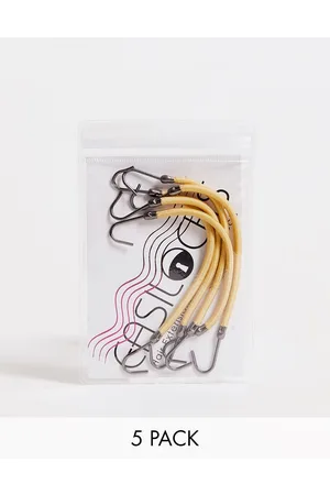 Easilocks Confezione da 5 elastici per capelli per capelli biondi