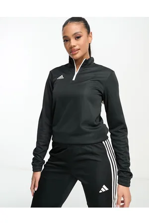 adidas Adidas - Football Entrada 22 - Top nero con zip corta