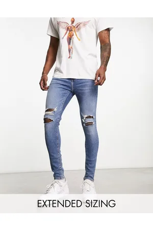 ASOS Jeans spray power stretch lavaggio medio