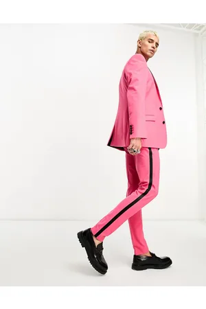 ASOS Pantaloni da abito stile smoking super skinny acceso