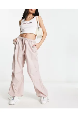 ASOS Pantaloni cargo stile paracadutista color cipria slavato