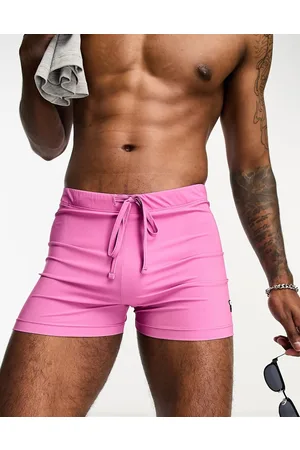 Bolongaro Boxer da bagno ciclamino