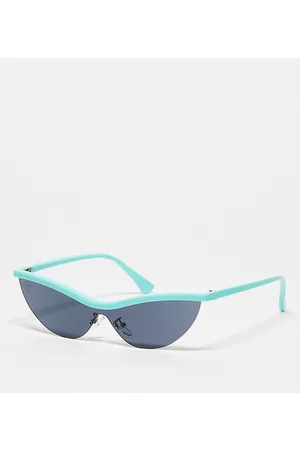 Jeepers Peepers Occhiali da sole da festival con parte superiore a contrasto - In esclusiva x ASOS