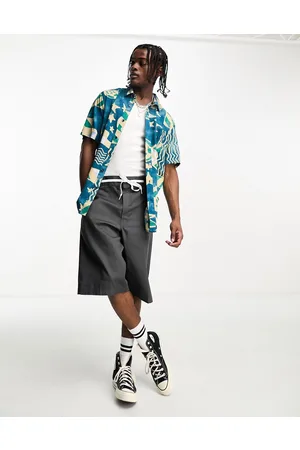 Volcom Camicia con stampa geometrica anni 