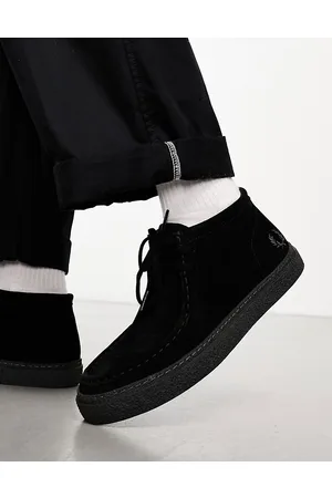 Fred Perry Dawson - Scarponcini in camoscio neri