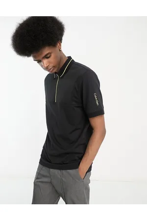 Calvin Klein Whitman - Polo nera con zip