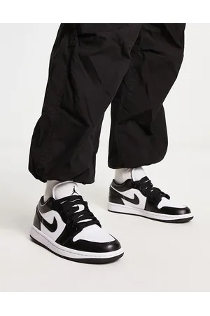 Jordan AJ1 - Sneakers basse bianche e nere