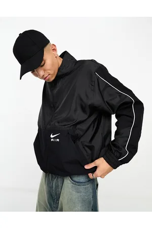 Nike Air - Giacca sportiva nera con logo