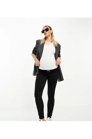 ASOS ASOS DESIGN Maternity - Jeans skinny slavato