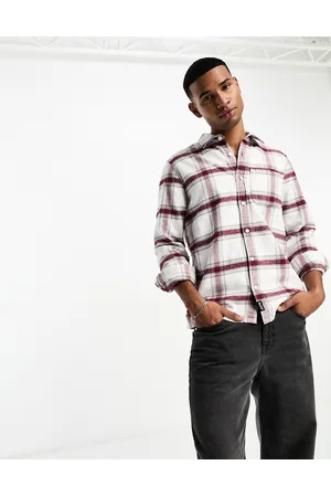 Hollister Camicia a quadri bianchi e rossi
