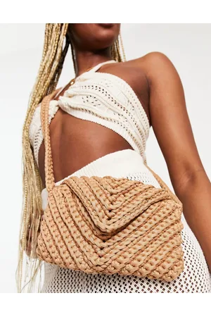 My Accessories London - Borsa a tracolla beige all