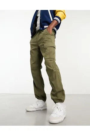 Hollister Pantaloni parachute kaki