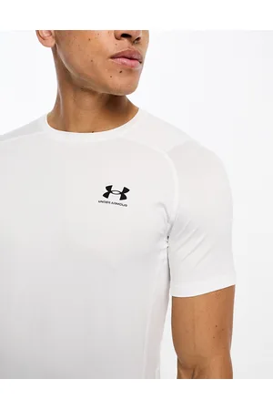 Under Armour Heat Gear Armour - T-shirt aderente bianca