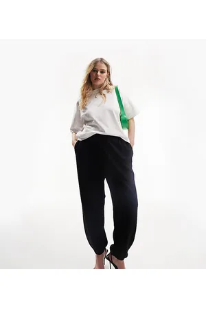 ASOS ASOS DESIGN Curve - Ultimate - Joggers neri in coordinato