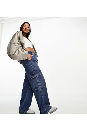 ASOS ASOS DESIGN Petite - Ultimate - Jeans cargo medio