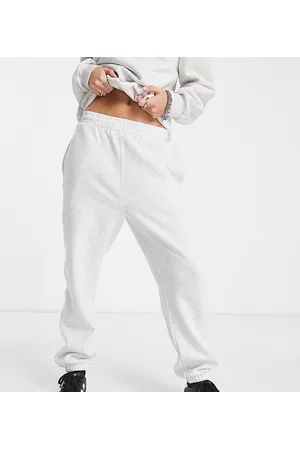 ASOS ASOS DESIGN Petite - Ultimate - Joggers ghiaccio mélange in coordinato