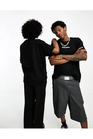 Dickies Enterprise - T-shirt oversize nera con logo al centro