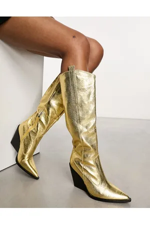 Public Desire Navada - Stivali al ginocchio stile western