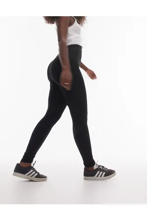 Topshop Hourglass - Leggings neri a vita alta