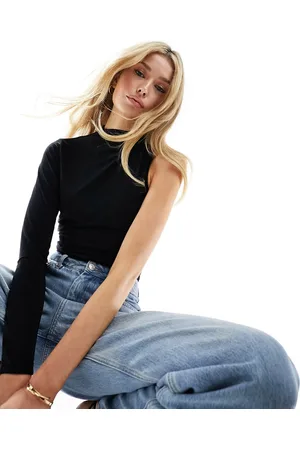 ASOS Body accollato con schiena scoperta e manica singola