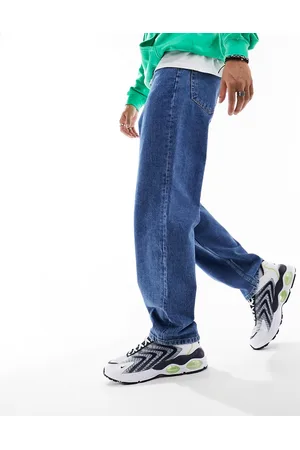 ASOS Jeans ampi medio piatto lavaggio vintage autentico