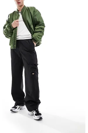 Dickies Jackson - Pantaloni cargo neri in nylon
