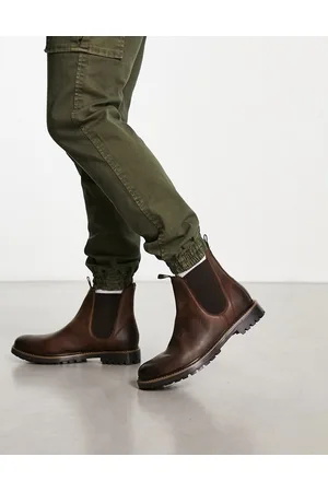 Schuh Dylan - Stivaletti casual in pelle marrone