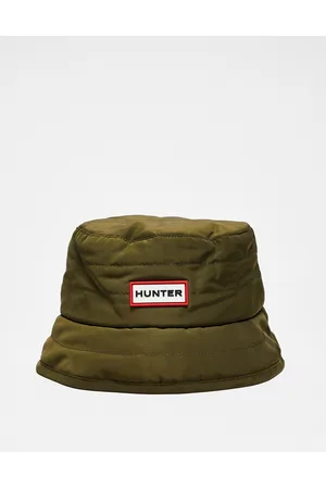 Hunter Cappello da pescatore trapuntato kaki