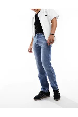 ASOS Jeans dritti lavaggio vintage autentico lavaggio medio