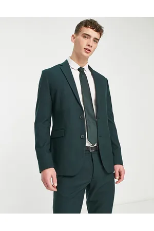 New Look Giacca da abito skinny scura
