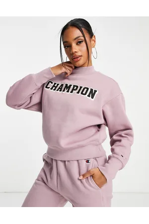 Champion Felpa corta con logo grande
