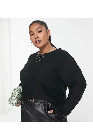 Brave Soul Plus - Maglione grunge girocollo