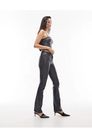 Topshop Jeans indaco spalmati