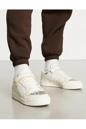 adidas Forum 84 Low - Sneakers basse bianche con dettaglio pitonato