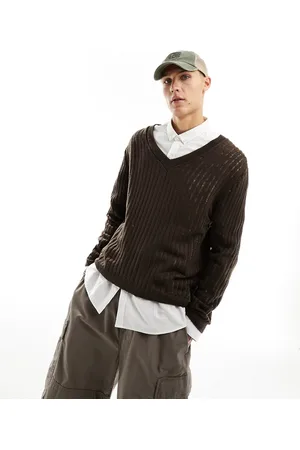 ASOS Maglione comodo con dettaglio smagliato