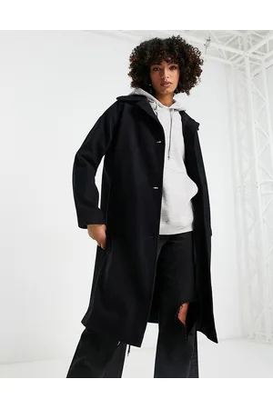 Bolongaro Cappotto con maniche raglan e bottoni