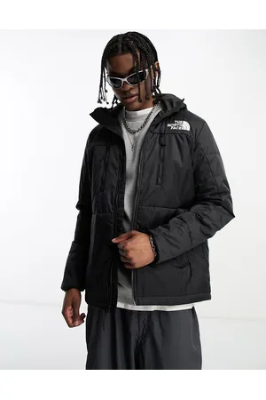 The North Face Himalayan - Giacca con cappuccio nera con isolamento sintetico