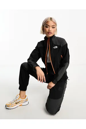 The North Face NSE - Giacca della tuta sportiva nera e grigia