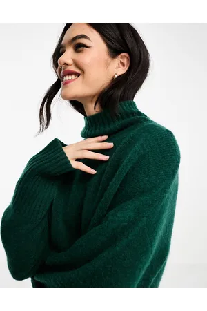 & OTHER STORIES Dolcevita oversize scuro in lana