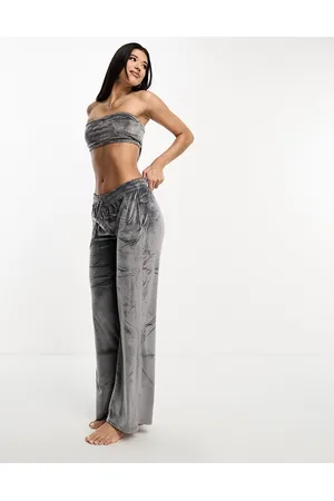 Boux Avenue Pantaloni sinuosi in velour in