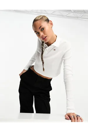 Dickies Tallasee - Polo bianca a coste