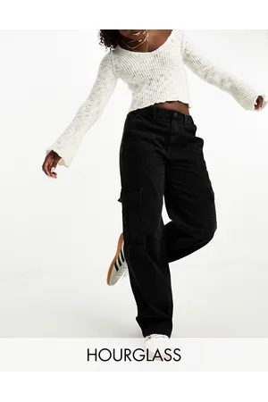 ASOS Hourglass - Jeans cargo slavato