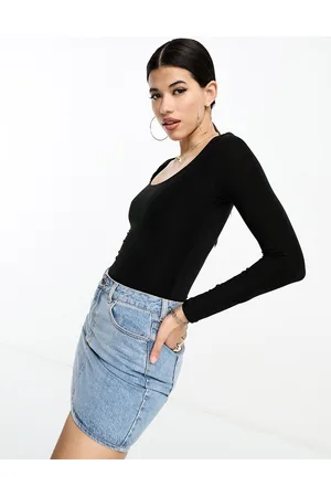 Fashionkilla Body attillato con scollo rotondo