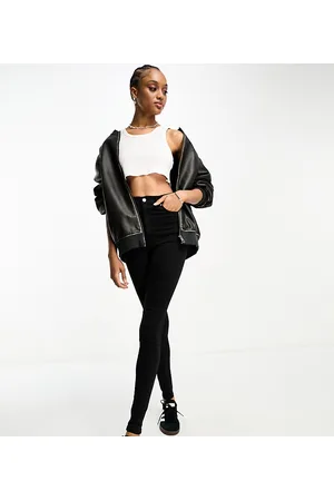Dr Denim Dr. Denim Tall - Moxy - Jeans skinny a vita medio alta neri