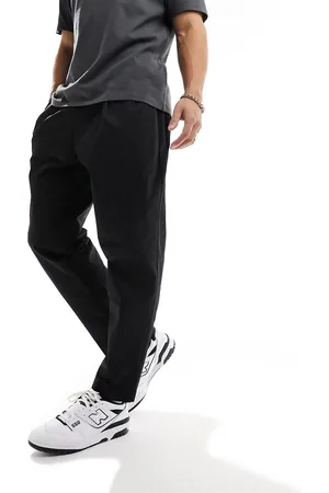 Harry Brown Pantaloni neri a fondo ampio
