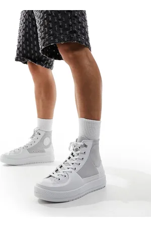 Converse Chuck Taylor All Star Construct Hi - Sneakers alte bianche