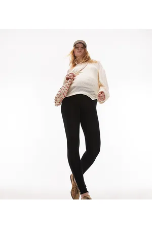Topshop Leggings a vita alta neri