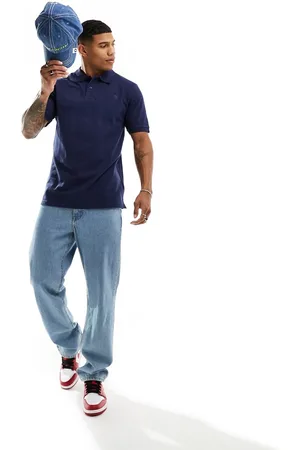 The North Face Piquet - Polo color navy con logo tono su tono
