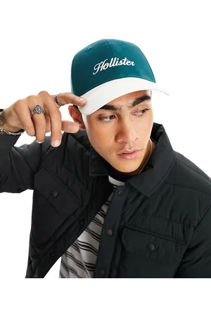 Hollister Cappellino snapback con visiera /bianco con logo